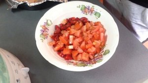 Куриная Грудка под " ОВОЩНОЙ ШУБОЙ"