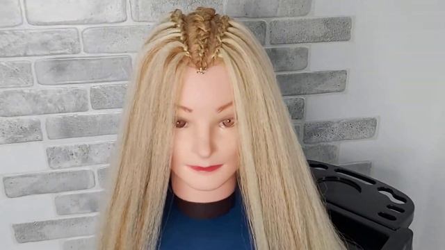Афроприческа ВОДОПАД