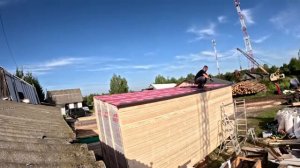 маленький каркасный дом перезалив с канала домашний мастер