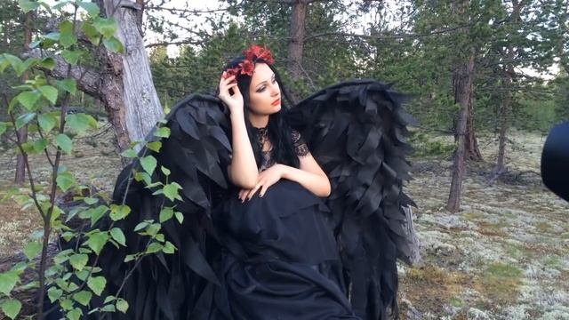 Бекстейдж Чёрный ангел смотреть онлайн