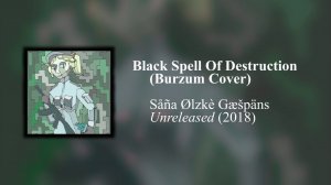 Såña Ølzkè Gæšpäns - Black Spell of Destruction (Burzum Cover)