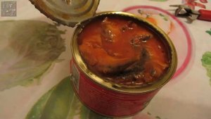 Обзор продуктов. Килька, обжаренная в томатном соусе. Морской мир. 240 грамм
