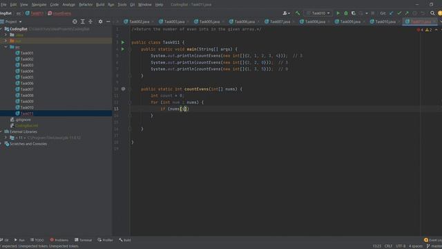 CodingBat011_java смотреть онлайн