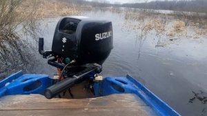 первый тестовый выезд .казанка южанка сузуки дт30