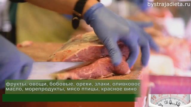 Средиземноморская диета: средиземноморская диета для похудения (Видеоверсия)
