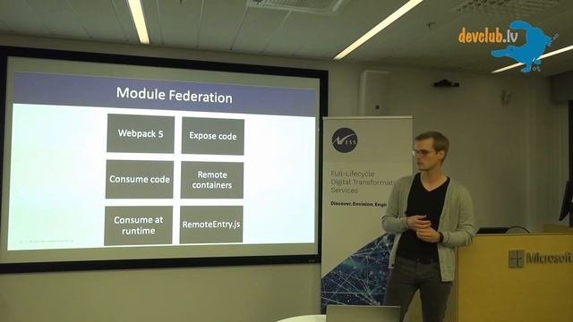 “Microfrontend Architecture – technical implementation.“ by Reinis Pakers from Ness @114th DevClub