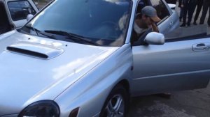 ЗВУК ВЫХЛОПА  субару 500 лс vs ЗАЗ в отсечку