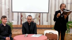 Поэтическая встреча с отцом Геннадием - настоятелем храма Михаила Архангела г. Липецка