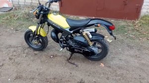 Suzuki Street Magic. Скутер, мопед и питбайк в одной раме. Краткий обзор и тест-драйв.