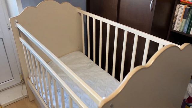 Детская кроватка-маятник смотреть онлайн