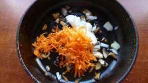 Запеканка из капусты на сковороде