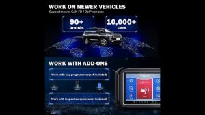 XTOOL D9 Professional Level Scan Tool 2023 Version with 3 Years Updates