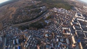 Ухта с высоты птичьего полёта (fpv квадрокоптер)