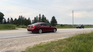 06 Infiniti m35 exhaust