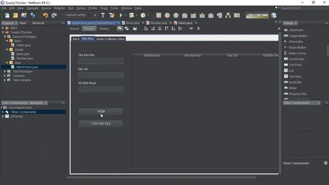 Bài 1.2 || Tạo đối tượng Book, Reader và class FileIO (đọc ghi file). смотреть онлайн