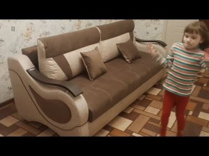 Диван Дублин, велюр (Коричневый)