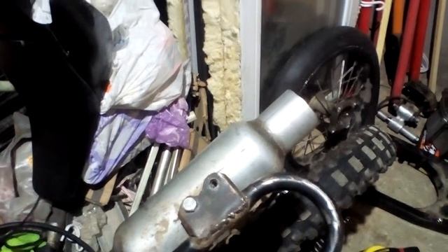 Питбайк 125cc не развивает обороты
