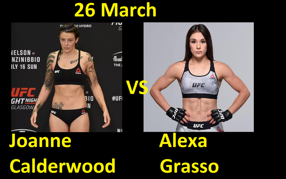Джоан Калдервуд против Алексы Грассо БОЙ В UFC 4/ UFC FIGHT NIGHT