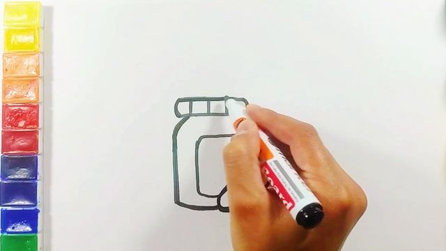 How to draw a Medicine | Как нарисовать Лекарство | Cara menggambar obat | Easy drawing for childre смотреть онлайн