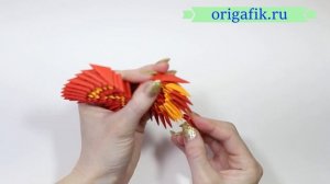 Оригами Вечный огонь (Вариант №2)