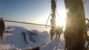 "ВИНТОВЫЕ-СВАИ.ПЕРМЬ" Пирс на винтовых сваях. Монтаж винтовых свай Мини- экскаватором