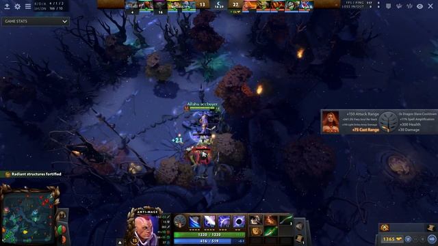 Anti Mage Mid Lane Gameplay - Patch 7.27a (Dota 2 Gameplay) смотреть онлайн