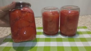 Помидоры в собственном соку без заливки. Только помидоры и больше ничего!