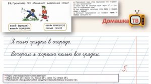 Упражнение 51 страница 31 - Русский язык (Канакина, Горецкий) - 2 класс 2 часть