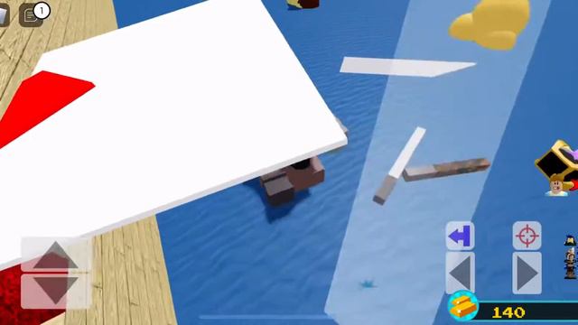 Bunker boat VS door boat #roblox #build a boat for treasure смотреть онлайн