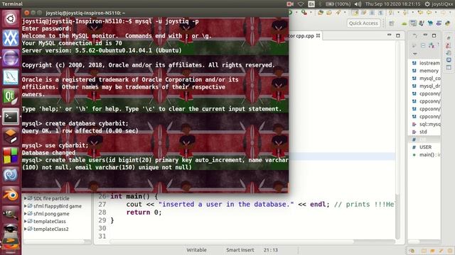 mysql connector c++ for beginners 101 смотреть онлайн