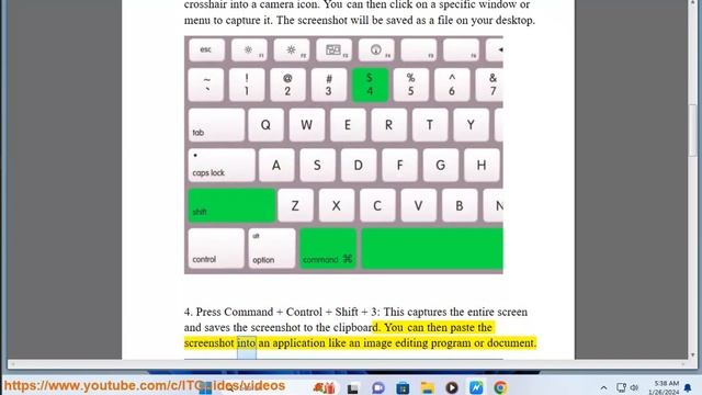Take a screenshot on a Mac. screenshot mac? mac screenshot? mac take screenshot to clipboard?