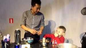 Детский блог. Никита на научном шоу! (счастью нет предела)