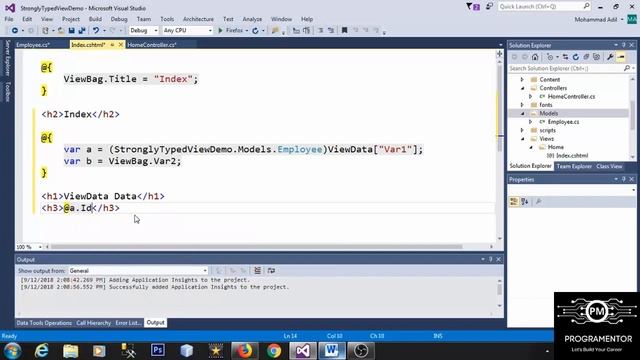 15 | Strongly Typed View In ASP.NET MVC | Learn ASP.NET MVC | MVC Tutorials | ASP.NET (Hindi/Urdu)