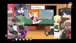 Teen titans go! and young justice react to? ||Honey_bunny||