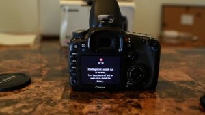 Canon 7D "Error 50" Footage