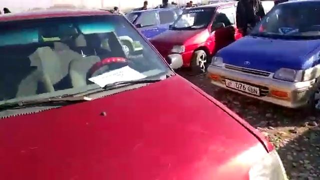 Daewoo Tiko баалары бугунку КУНДО Ош жапалак унаа базарында 21-ноябрь 2021-жыл смотреть онлайн