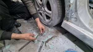 Ремонт арок на SUBARU. Часть 2