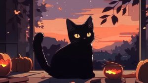 Halloween Lofi Chill 🎃 Lofi ambient music 🐾 Relax/sleep/healing [ Lofi Hip Hop - Lofi Music ]