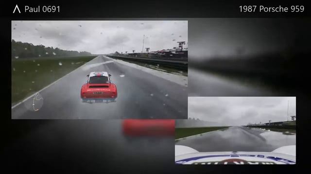 Forza 6 NEW Porsche DLC - 1987 Porsche 959 In Wet смотреть онлайн