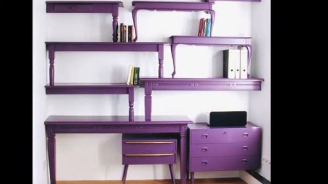 Фиолетовый цвет в интерьере