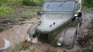 Непроходимое болото. УАЗы, нивы и ГАЗ-69 на Nortec ET-500 35x11,5 R16.
