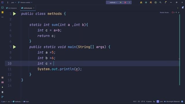 Java tutorial for beginners | Methods in Java | java full course.