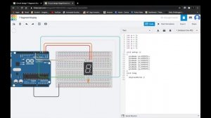 Arduino Tutorial  How to make a countdown in Arduino using 7 segment display