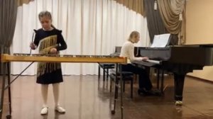 Д. Палиев. "Тарантелла". Ксилофон. Исполняет: Маринина Елизавета.