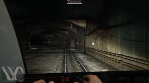 РАБОТАЮ МАШИНИСТОМ МЕТРО В GTA 5!