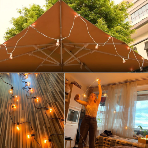 which is the best WENDALIGHTS G40 festoon light White Cable Patio String Lights manufacturer
