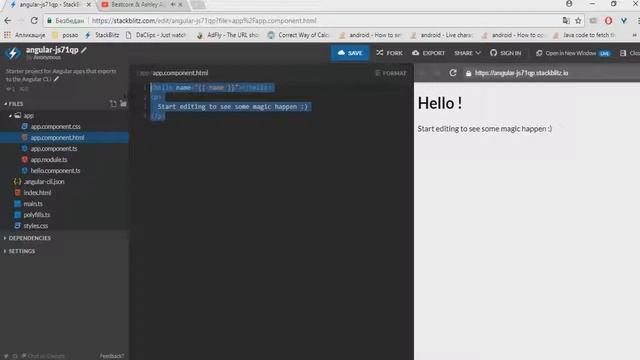 Angular 5 - ngFor - Tutorial смотреть онлайн