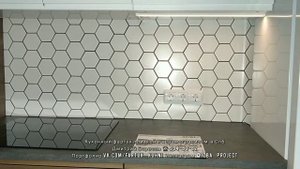 Бюджетная Мозаика Star Mosaic Hexagon листы на сетке на Фартук кухни Есть в Леруа Максидом Петрович