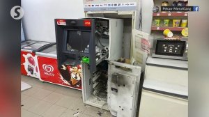 Robbers blow open ATM and cart off RM260,000 in cash