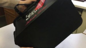 Сумка жесткая с держателем удилища Lucky John EVA